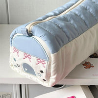 Thumbnail for Chic Star Bowknot House Embroidered Pencil Case Storage Bag - ArtGalleryZen