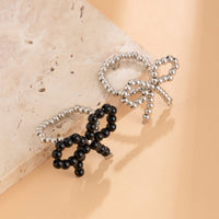 Thumbnail for Chic Two Tone Beaded Bowknot Ring Set - ArtGalleryZen