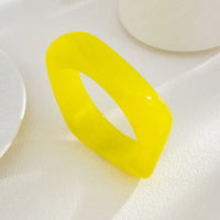 Thumbnail for Colorful Irregular Resin Bangle Bracelet - ArtGalleryZen