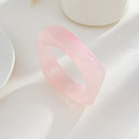 Thumbnail for Colorful Irregular Resin Bangle Bracelet - ArtGalleryZen