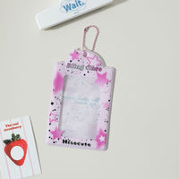 Thumbnail for Colorful Star Kpop Keychain Photocard Holder - ArtGalleryZen