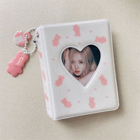 Thumbnail for Cute Bear Cat Bunny Kpop 3 Inch Mini Photocard Album - ArtGalleryZen