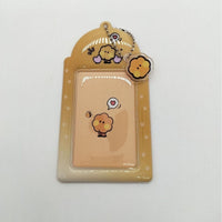 Thumbnail for Cute BTS BT21 Kpop Keychain Photocard Holder - ArtGalleryZen