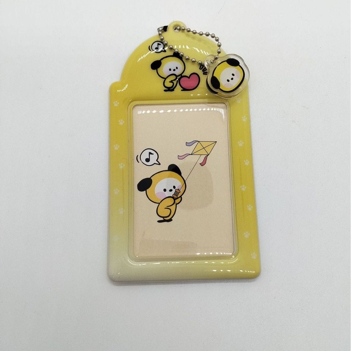 Cute BTS BT21 Kpop Keychain Photocard Holder - ArtGalleryZen