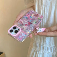 Thumbnail for Cute Love Sylvanian Families iPhone Case With Accessories - ArtGalleryZen