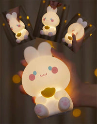 Thumbnail for Cute Lucky Rabbit Night Light - ArtGalleryZen