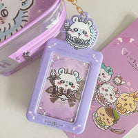 Thumbnail for Cute Magical Chiikawa Kpop Keychain Photocard Holder - ArtGalleryZen