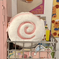 Thumbnail for Cute Pink Narutomaki Plush Earphone Case Coin Purse - ArtGalleryZen