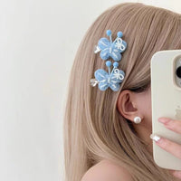 Thumbnail for Cute Plush Butterfly Hair Clip - ArtGalleryZen