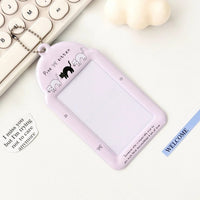 Thumbnail for Cute Sheep Bunny Puppy Kitten Kpop Keychain Photocard Holder - ArtGalleryZen