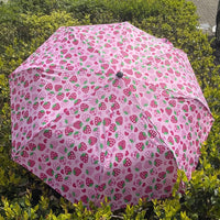 Thumbnail for Cute Strawberry Folding Umbrella - ArtGalleryZen