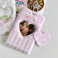 Thumbnail for Cute Sugarbunnies Kpop Keychain Photocard Holder - ArtGalleryZen