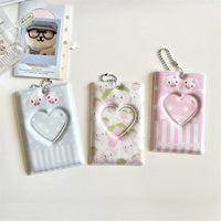 Thumbnail for Cute Sugarbunnies Kpop Keychain Photocard Holder - ArtGalleryZen
