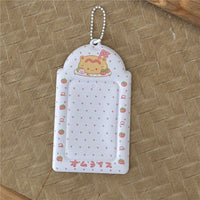Thumbnail for Cute Tomato Cat Puppy Kpop Keychain Photocard Holder - ArtGalleryZen