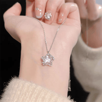Thumbnail for Dainty Celestial Crystal Moon Phase Star Necklace - ArtGalleryZen