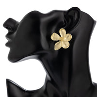 Thumbnail for Dainty Gold Silver Plated Flower Stud Earrings - ArtGalleryZen