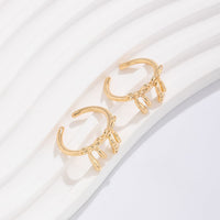 Thumbnail for Elegant 2Pcs Duo Bowknot Ring Set - ArtGalleryZen