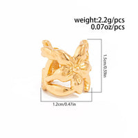 Thumbnail for Elegant Heart Cherry Blossom Ear Cuff Earring - ArtGalleryZen