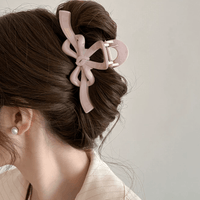 Thumbnail for Elegant Ribbon Bowknot Hair Claw Clip - ArtGalleryZen