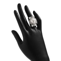 Thumbnail for Exaggerated Pearl Inlaid Knuckle Ring - ArtGalleryZen