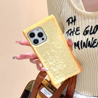 Thumbnail for Funny Toast Bread Silicone iPhone Case With Stand - ArtGalleryZen