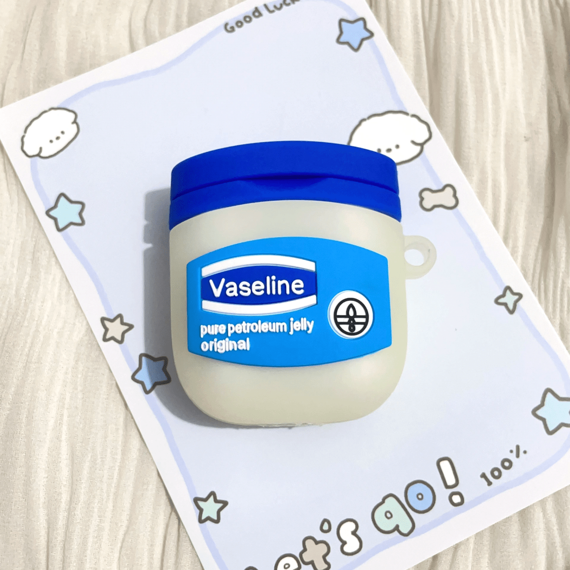 Funny Vaseline Silicone AirPods Earphone Case - ArtGalleryZen
