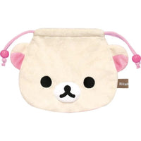 Thumbnail for Genuine Rilakkuma Plush Drawstring Pouch Bag - ArtGalleryZen