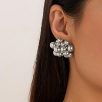 Thumbnail for Geometric Abstract Explosion Earrings - ArtGalleryZen