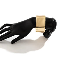 Thumbnail for Geometric Chunky Square Wide Cuff Bangle Bracelet - ArtGalleryZen