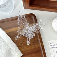 Thumbnail for Geometric Crystal Hollow Butterfly Chignon Claw Clip Hair Clip - ArtGalleryZen
