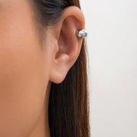Thumbnail for Geometric Gold Silver Plated Ear Cuff Earrings - ArtGalleryZen