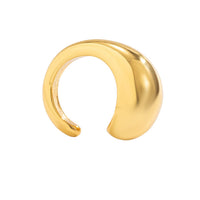 Thumbnail for Geometric Gold Silver Plated Ear Cuff Earrings - ArtGalleryZen