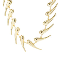 Thumbnail for Geometric Gold Silver Plated Waterdrop Necklace - ArtGalleryZen