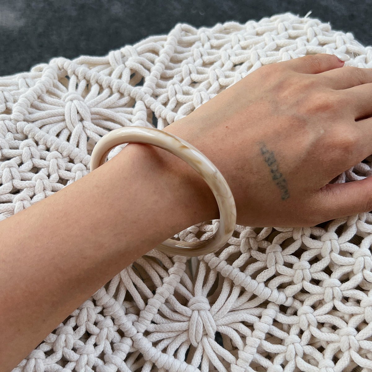 Geometric Gradient Square Bangle Bracelet Set - ArtGalleryZen