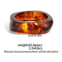 Thumbnail for Geometric Gradient Square Bangle Bracelet Set - ArtGalleryZen