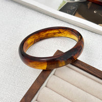 Thumbnail for Geometric Irregular Gradient Resin Bangle Bracelet Set - ArtGalleryZen