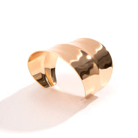 Thumbnail for Geometric Irregular Wide Open Cuff Bracelet - ArtGalleryZen