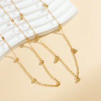 Thumbnail for Geometric Layered Ball Tassel Saturn Belly Chain Set - ArtGalleryZen