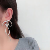 Thumbnail for Geometric Ribbon Dangle Earrings - ArtGalleryZen