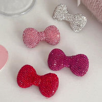 Thumbnail for Glitter Rhinestone Bowknot Hair Clip - ArtGalleryZen
