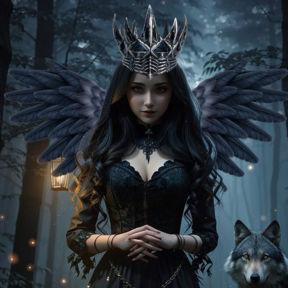 Gothic Halloween Party Headwear Cosplay Crown - ArtGalleryZen