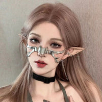 Thumbnail for Gothic Hip Hop Glamorous Metallic Face Mask - ArtGalleryZen
