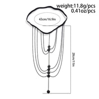 Thumbnail for Gothic Layered Sequin Charm Elastic Thigh Leg Chain - ArtGalleryZen