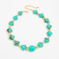 Thumbnail for Gradient Irregular Resin Beaded Necklace Bracelet - ArtGalleryZen