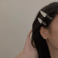Thumbnail for Halloween Funny Knife Shape Hair Clip - ArtGalleryZen