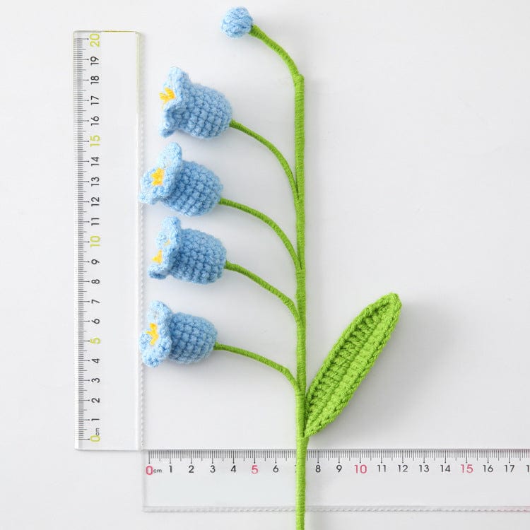 Handmade Crochet Lily Of The Valley Flower - ArtGalleryZen