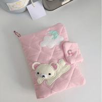 Thumbnail for Handmade Cute Korilakkuma A5 A6 Fabric Binder Cover - ArtGalleryZen