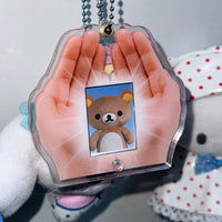 Thumbnail for Hold In The Palm Acrylic Keychain Kpop ID Card Photocard Holder - ArtGalleryZen