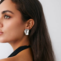 Thumbnail for Irregular Glossy Waterdrop Stud Earrings - ArtGalleryZen