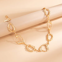 Thumbnail for Irregular Textured Hoop Waist Chain - ArtGalleryZen